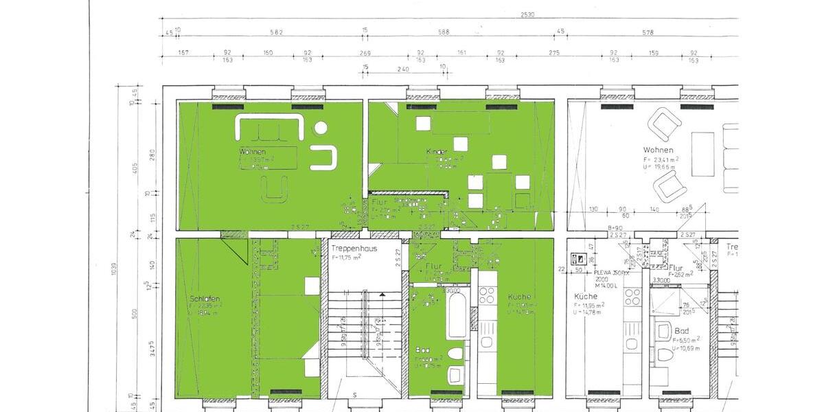 Etagenwohnung Börde-Hakel Hakel - 3 Zimmer, 88 m&sup2;, 619&euro; | Angebot:24827641