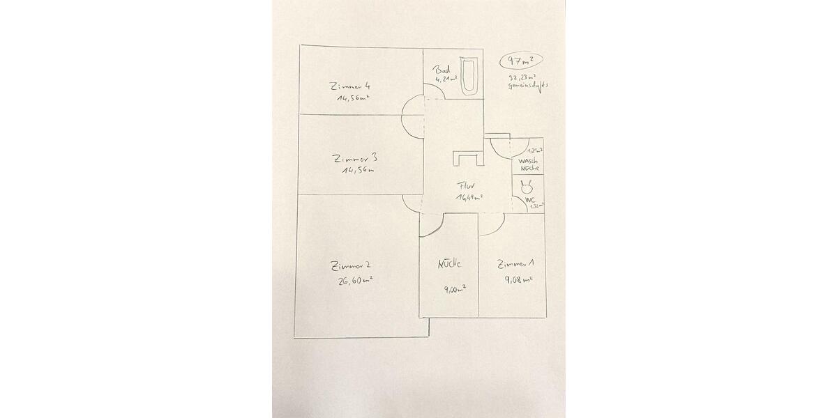 Etagenwohnung Roding - 1 Zimmer, 14 m&sup2;, 330&euro; | Angebot:24813904