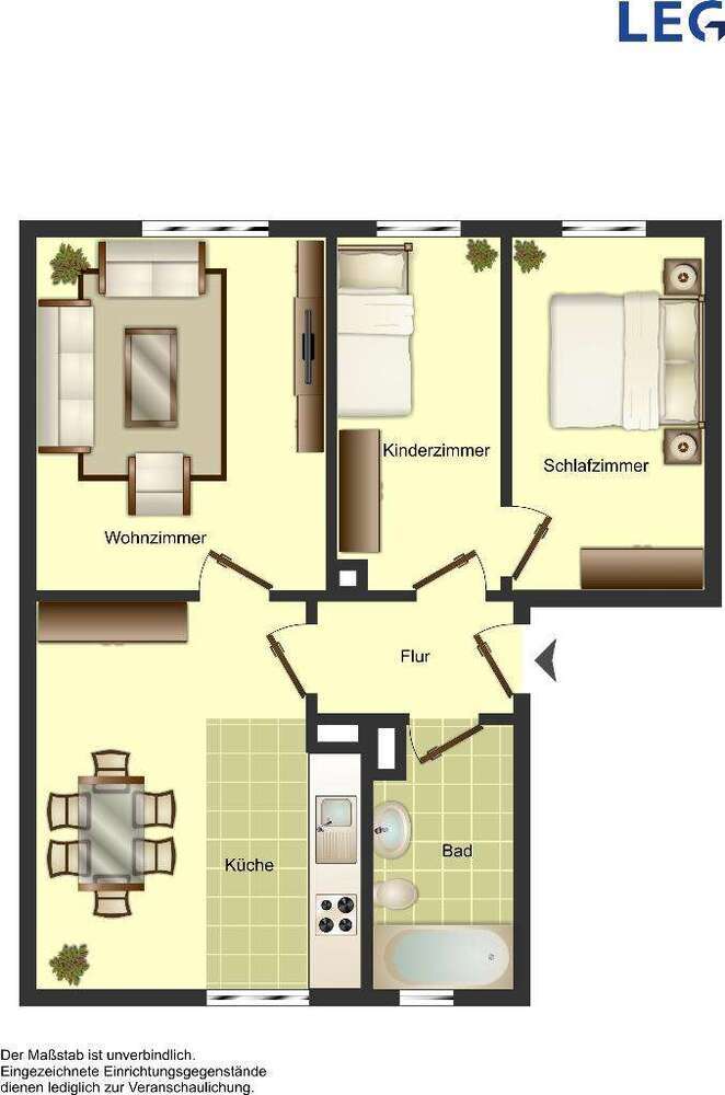 Wohnung zum Mieten in Düsseldorf 660 € 53.91 m²