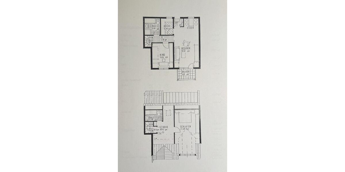 Maisonettenwohnung Baden-Baden Baden - 3.5 Zimmer, 98 m&sup2;, 1.300&euro; | Angebot:26689037