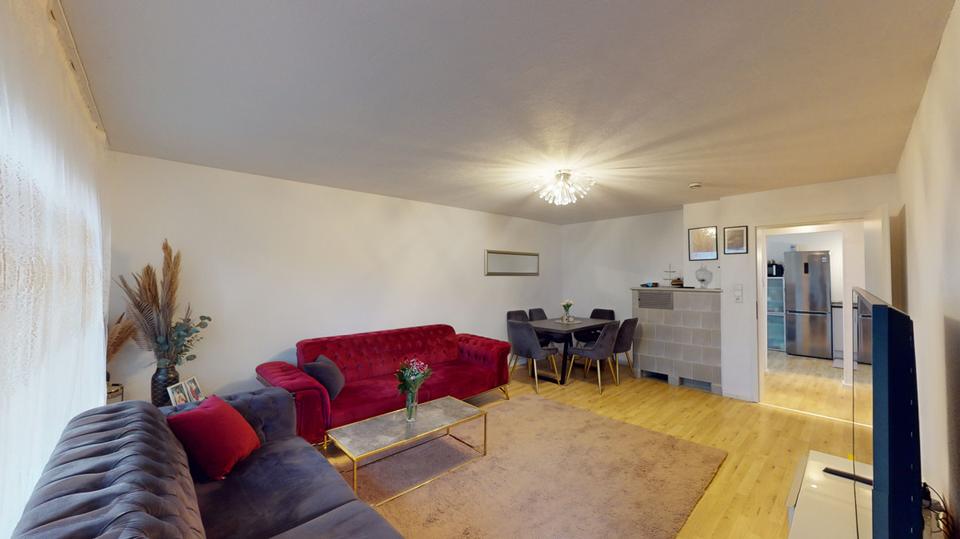 Etagenwohnung Durmersheim - 3 Zimmer, 89 m&sup2;, 1.000&euro; | Angebot:25919071