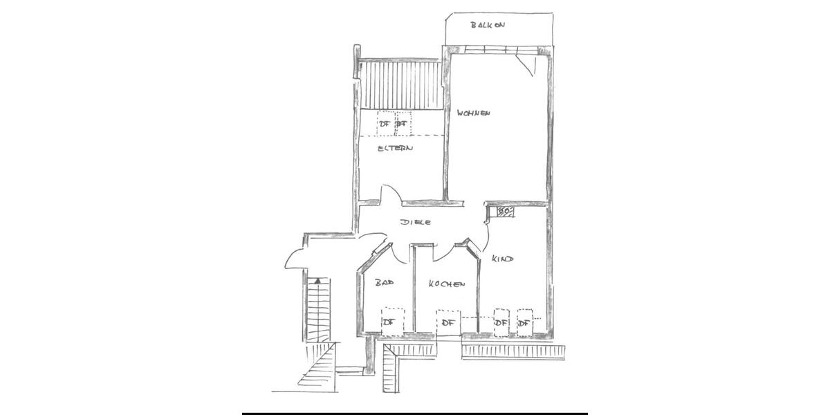 Dachgeschoßwohnung Hann. Münden - 3 Zimmer, 84 m&sup2;, 650&euro; | Angebot:26287416
