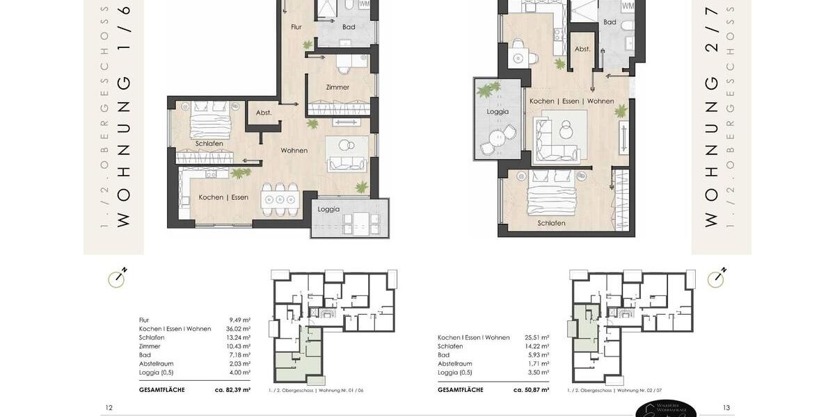 Etagenwohnung Walldürn - 3 Zimmer, 82 m&sup2;, 906&euro; | Angebot:25886675