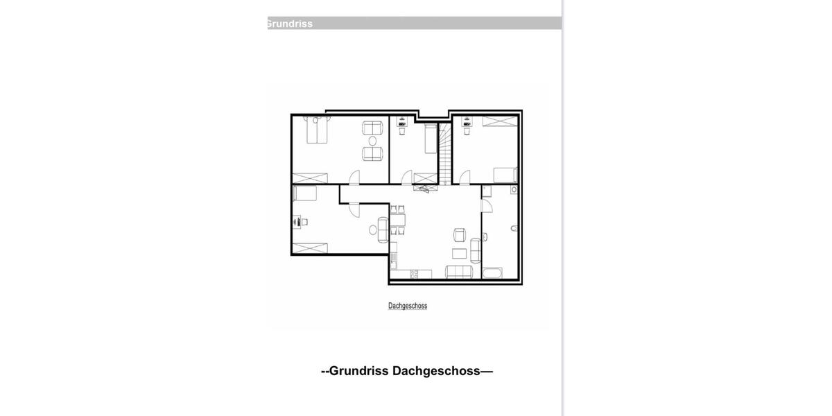 Dachgeschoßwohnung Bargteheide - 4 Zimmer, 130 m&sup2;, 1.600&euro; | Angebot:25874228