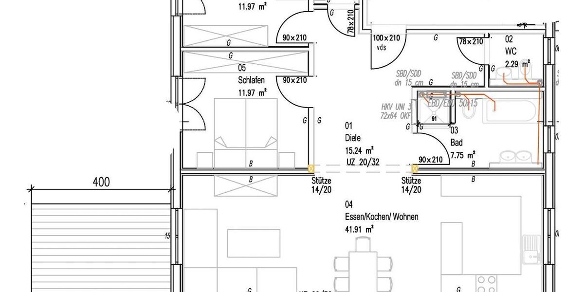 Helle Erdgeschosswohnung mit Gartenanteil im neuen Holzhaus in Eurasburg - Etagenwohnung Eurasburg Baierlach | Angebot:26633716