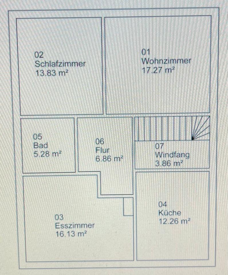 Schöne 3 Zimmerwohnung mit Garten zimmer