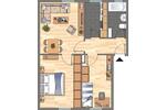 Erdgeschoßwohnung Hamm Herringen - 3 Zimmer, 52 m&sup2;, 369&euro; | Angebot:26554658