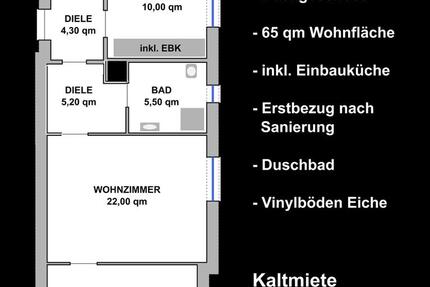 Wohnung Kirn - 1 Zimmer, 65 m&sup2;, 500&euro; | Angebot:26249168