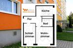 Etagenwohnung Flöha Plaue - 2 Zimmer, 38 m&sup2;, 212&euro; | Angebot:25709962