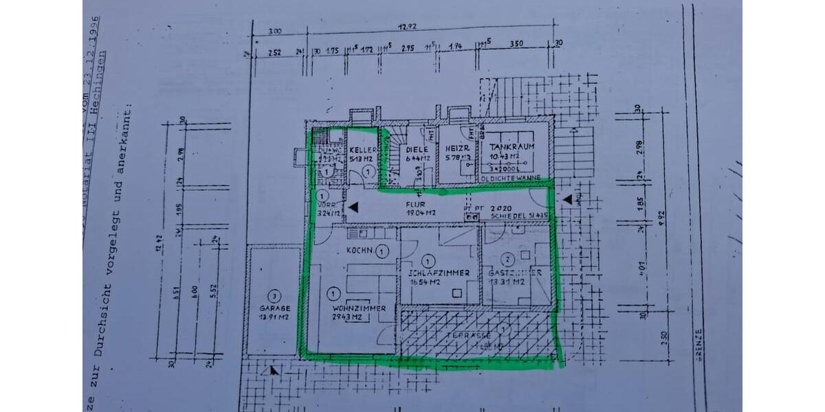 Erdgeschoßwohnung Geislingen - 2.5 Zimmer, 87 m&sup2;, 850&euro; | Angebot:26415051