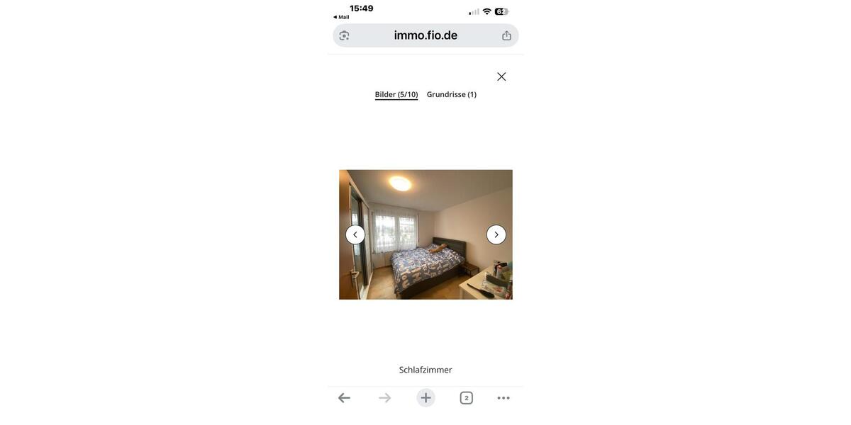 Etagenwohnung Schorndorf - 2 Zimmer, 45 m&sup2;, 700&euro; | Angebot:26511609