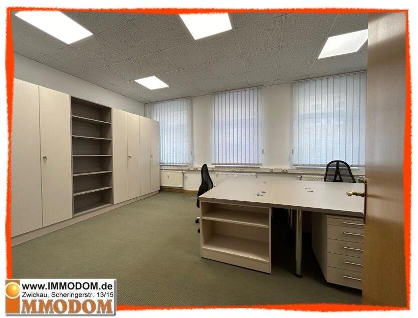 3-Zimmer-Büro optional mit Möblierung & Einbauküche in Zwickau, verkehrsgünstige Lage, zu vermieten! zimmer