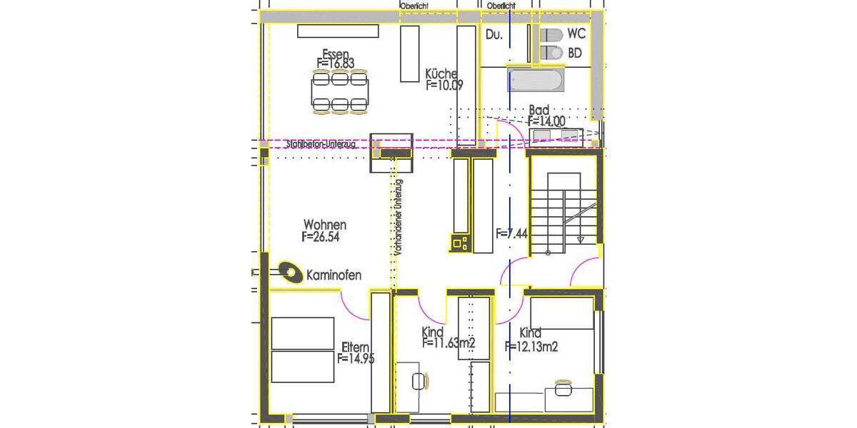 Erdgeschoßwohnung Friedrichsthal - 4 Zimmer, 120 m&sup2;, 1.100&euro; | Angebot:26610961