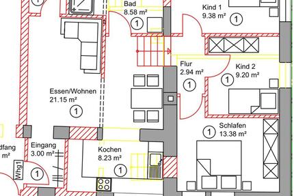 Wohnung Tann - 4 Zimmer, 78 m&sup2;, 1.250&euro; | Angebot:24567308