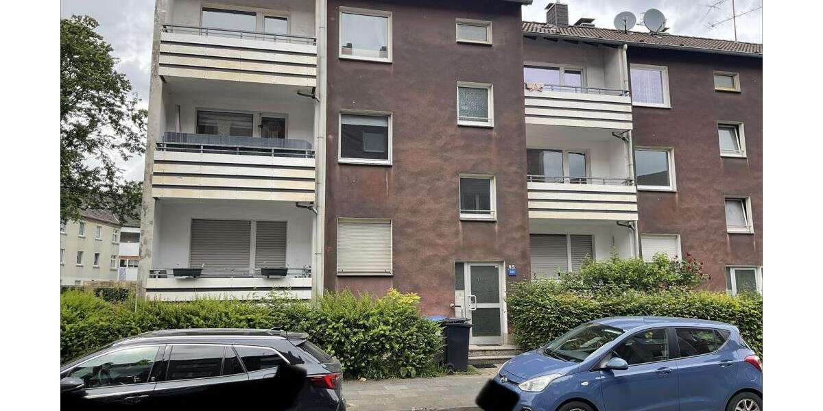 Etagenwohnung Duisburg Obermeiderich - 3 Zimmer, 62 m&sup2;, 499&euro; | Angebot:27007419