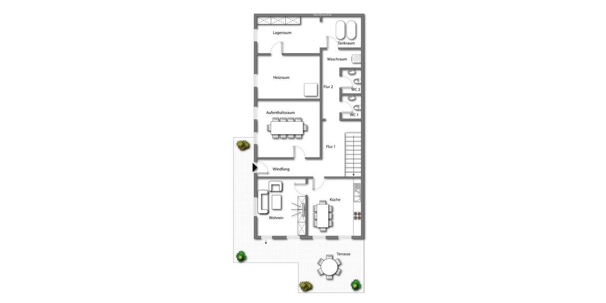 Einfamilienhaus Haibach - 8 Zimmer, 260 m&sup2;, 1.300&euro; | Angebot:26266108