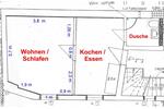 Erdgeschoßwohnung Stadtroda - 1 Zimmer, 30 m&sup2;, 250&euro; | Angebot:27628939