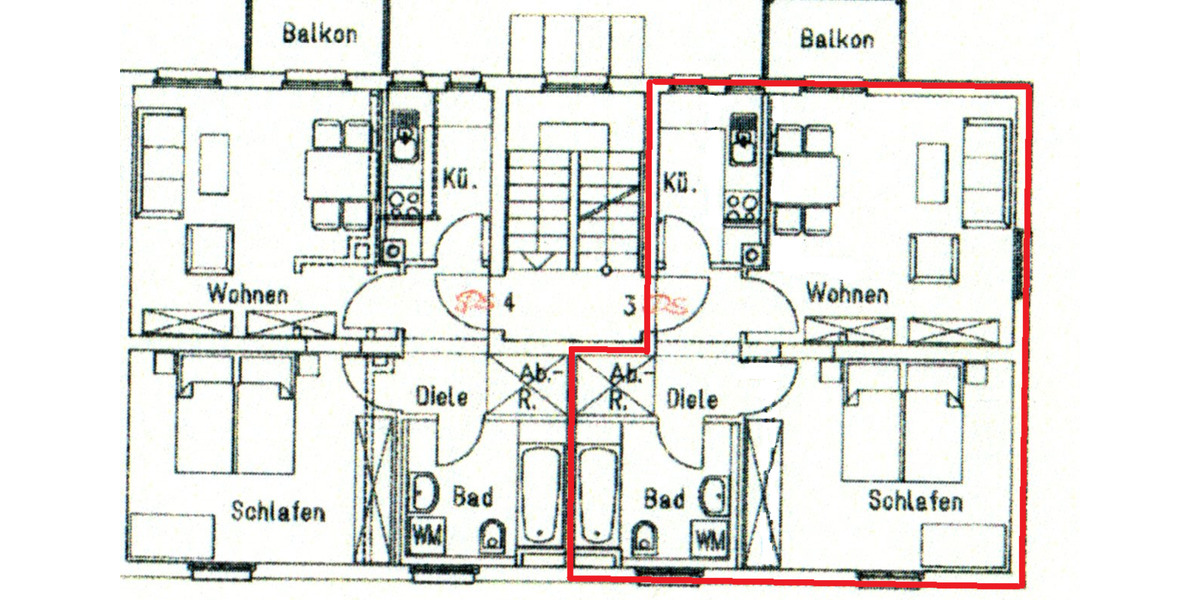2 Zimmer-Wohnung zu vermieten 2 zimmer