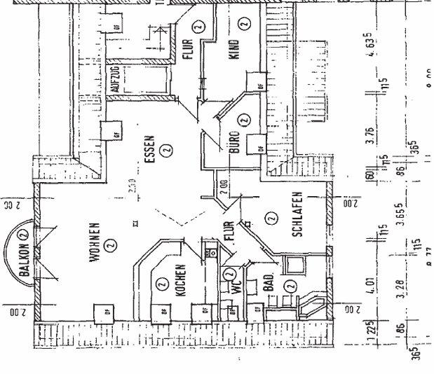 Etagenwohnung Donauwörth - 4 Zimmer, 128 m&sup2;, 1.200&euro; | Angebot:26444231