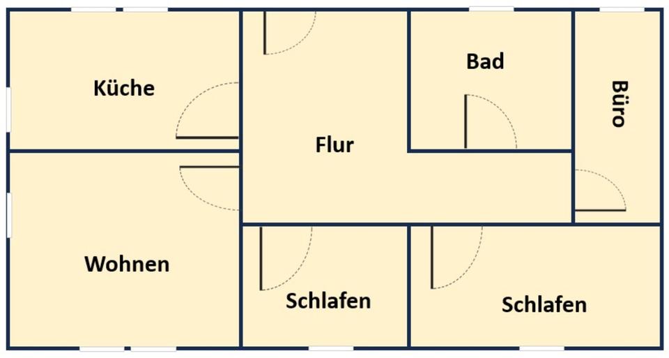 4 ZKB im Zentrum | Erstbezug nach Sanierung | 85m² | Hermeskeil 4 zimmer