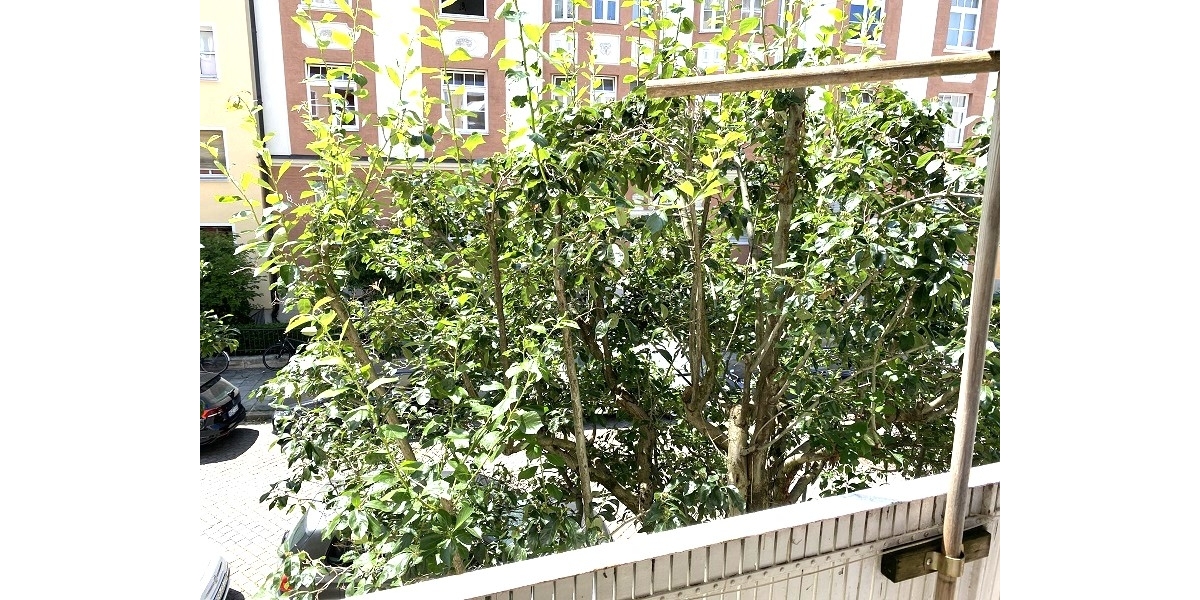 Möblierte 3-Zimmer-Wohnung mit Südwest-Loggia in top Lage Schwabing-West - Etagenwohnung München / Schwabing-West West | Angebot:26999214