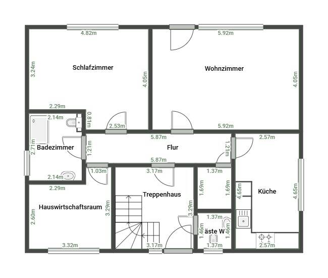 Einfamilienhaus Krummhörn / Pewsum Pewsum - 5 Zimmer, 135 m&sup2;, 990&euro; | Angebot:25938081