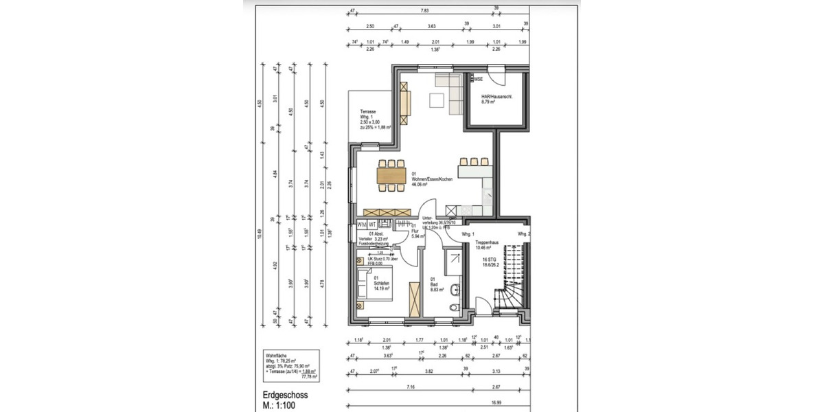 Erdgeschoßwohnung Sögel - 2 Zimmer, 78 m&sup2;, 778&euro; | Angebot:27601744