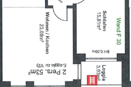 Mietwohnung 52m² -MS Rumphorst 2 zimmer