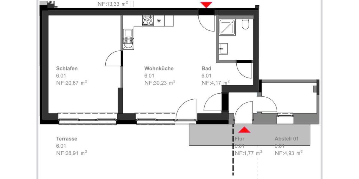 Erdgeschoßwohnung Horn-Bad Meinberg Bad Meinberg - 2 Zimmer, 66 m&sup2;, 850&euro; | Angebot:25872749
