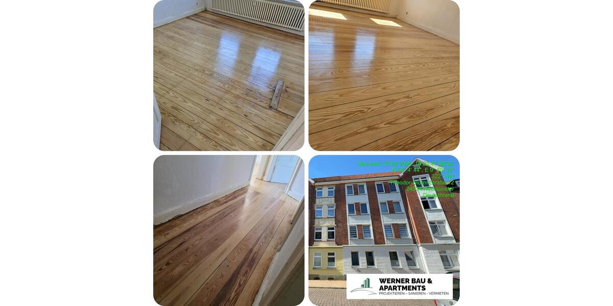 Etagenwohnung Neumünster - 2 Zimmer, 48 m&sup2;, 550&euro; | Angebot:26701646