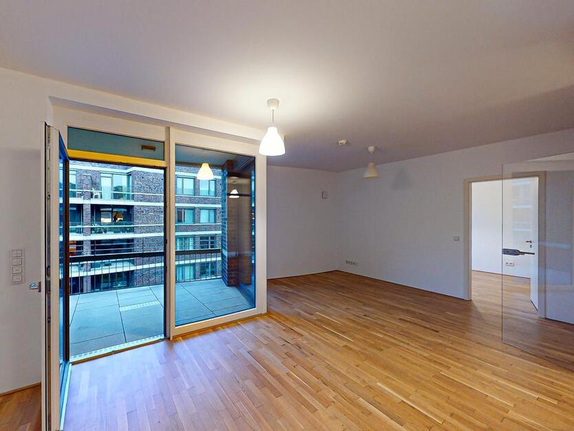 Attraktive 2-Zimmer-Wohnung in der Bremer Überseestadt zimmer