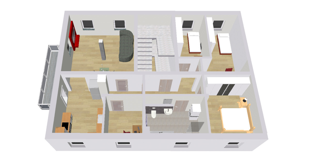 Luxuriöser Erstbezug: 5-Zimmer-Wohnung mit Balkon in Mylau 5 zimmer