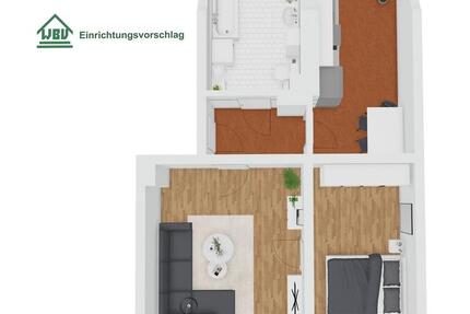 Dachgeschoßwohnung mit Ausblick zimmer
