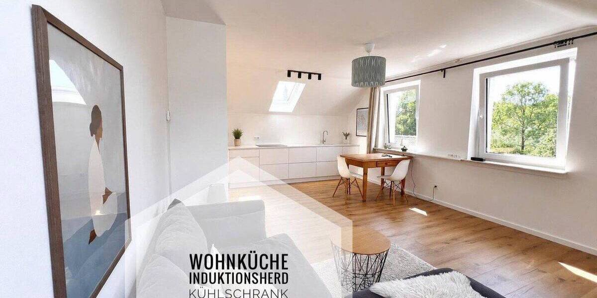 Etagenwohnung Bielefeld Innenstadt - 2 Zimmer, 52 m&sup2;, 572&euro; | Angebot:26816223