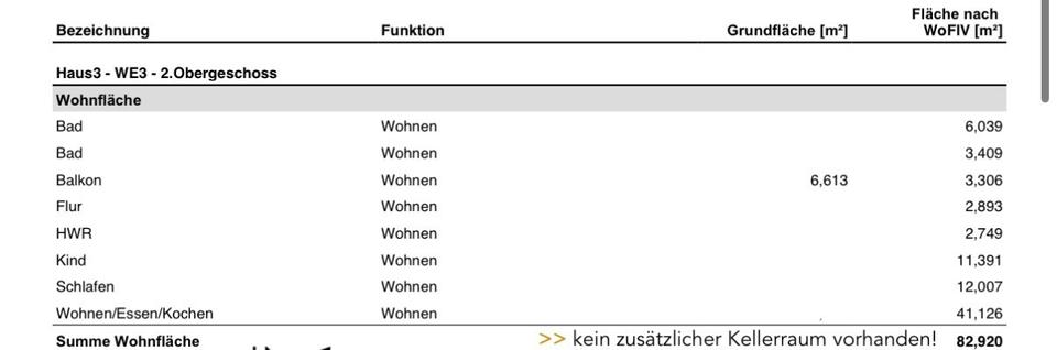 Etagenwohnung Petersberg - 3 Zimmer, 83 m&sup2;, 1.100&euro; | Angebot:24865742