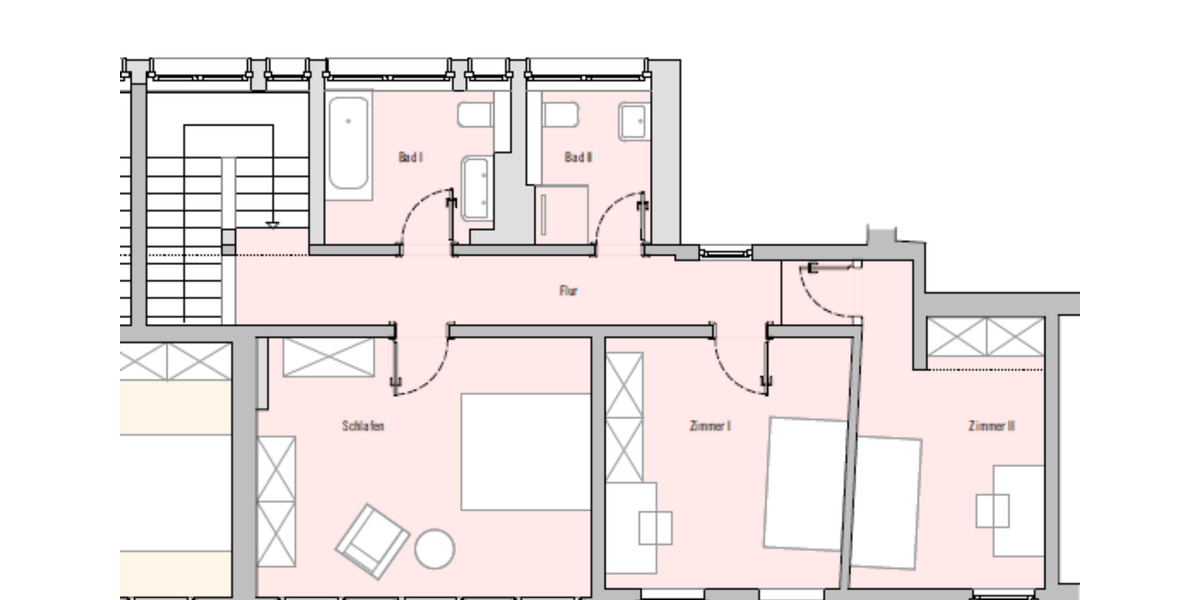 Maisonettenwohnung Pegau - 5 Zimmer, 122 m&sup2;, 1.465&euro; | Angebot:25921016