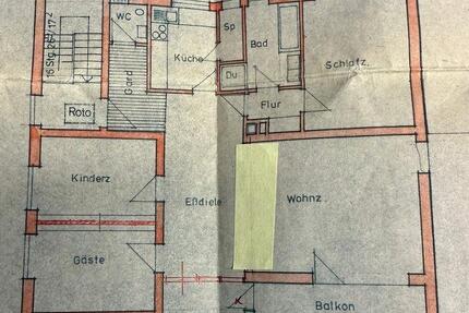 5 Zimmerwohnung Altbau 1. Obergeschoss 5 zimmer