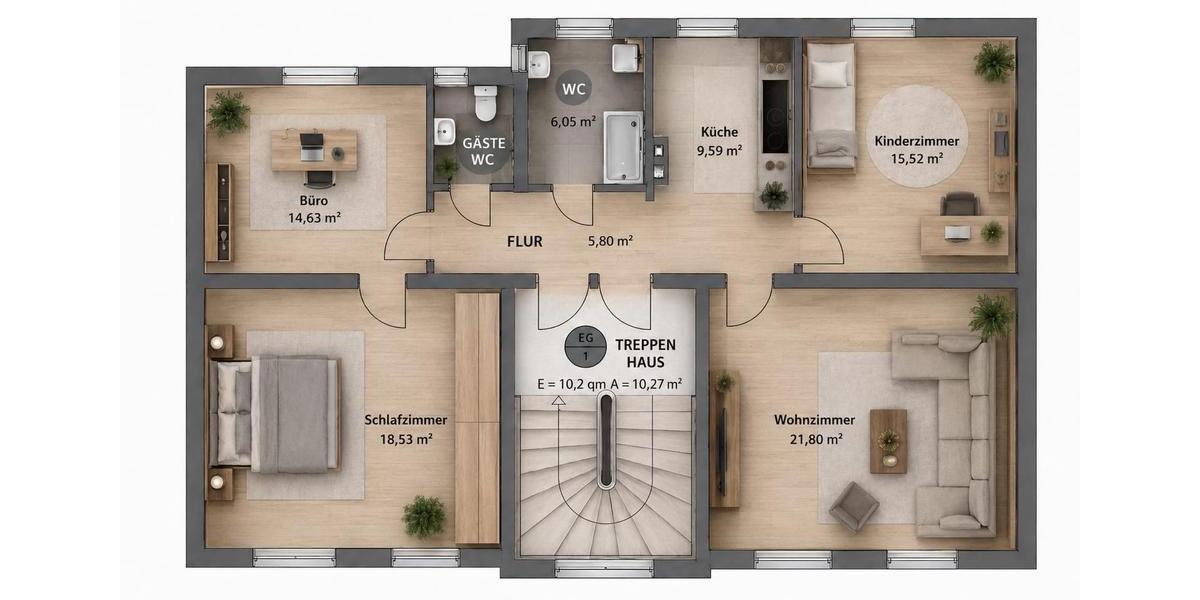 Erdgeschoßwohnung Köthen (Anhalt) - 4 Zimmer, 90 m&sup2;, 800&euro; | Angebot:26534056