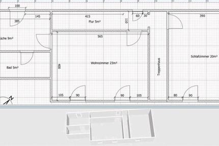 Mietwohnung in Wallenfels - Haustiere erlaubt 2 zimmer