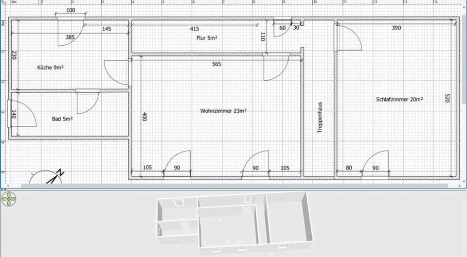 Mietwohnung in Wallenfels - Haustiere erlaubt 2 zimmer