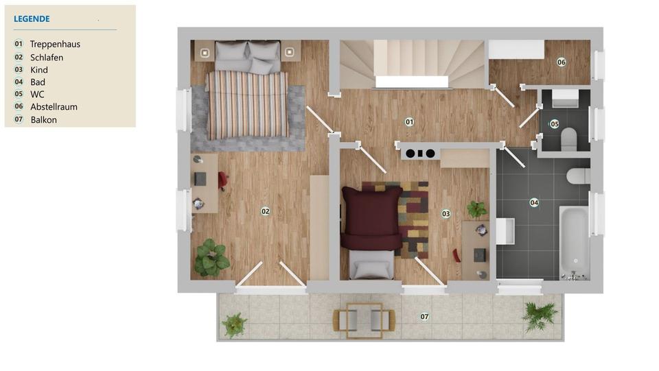 Doppelhaushälfte Anger - 4 Zimmer, 130 m&sup2;, 1.560&euro; | Angebot:25959214