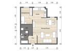 Etagenwohnung Waren (Müritz) - 2 Zimmer, 60 m&sup2;, 690&euro; | Angebot:25049010