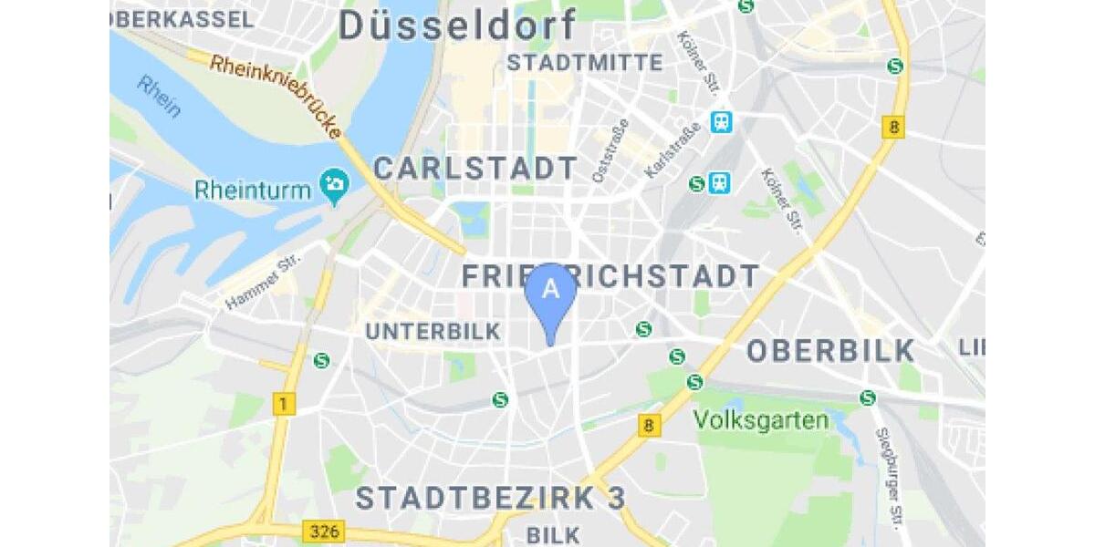 Etagenwohnung Düsseldorf Stadtbezirk 3 - 1 Zimmer, 45 m&sup2;, 865&euro; | Angebot:26490884
