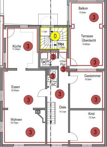 Etagenwohnung Forchtenberg - 6 Zimmer, 205 m&sup2;, 1.290&euro; | Angebot:26561066