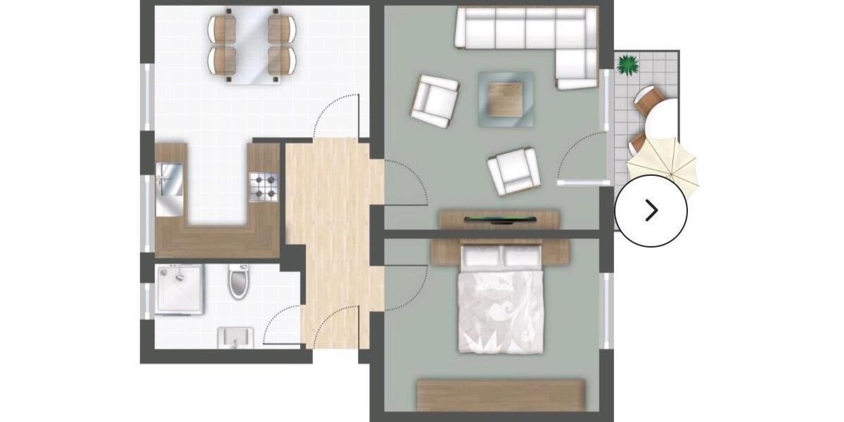 Etagenwohnung Düsseldorf Stadtbezirk 7 - 2 Zimmer, 57 m&sup2;, 930&euro; | Angebot:26664044