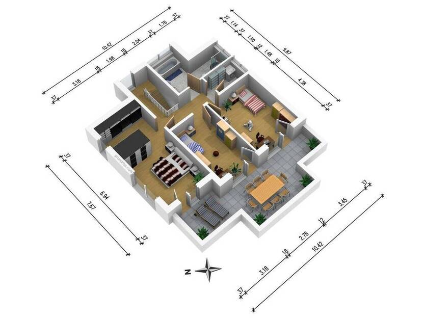 Design trifft Panorama - Architekten-Wohnung zur Miete!