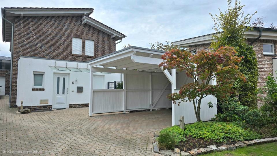 Moderne Maisonette-Wohnung mit Terrasse, Carport und Einbauküche zimmer