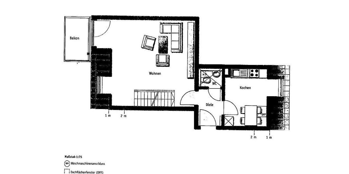 Maisonettenwohnung Kirchheim bei München - 2.5 Zimmer, 73 m&sup2;, 1.650&euro; | Angebot:26698830