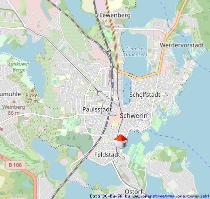 Repräsentatives Wohnen am Schlossgarten: Frisch renoviert & voller Wärme - Etagenwohnung Schwerin Feldstadt | Angebot:25637385