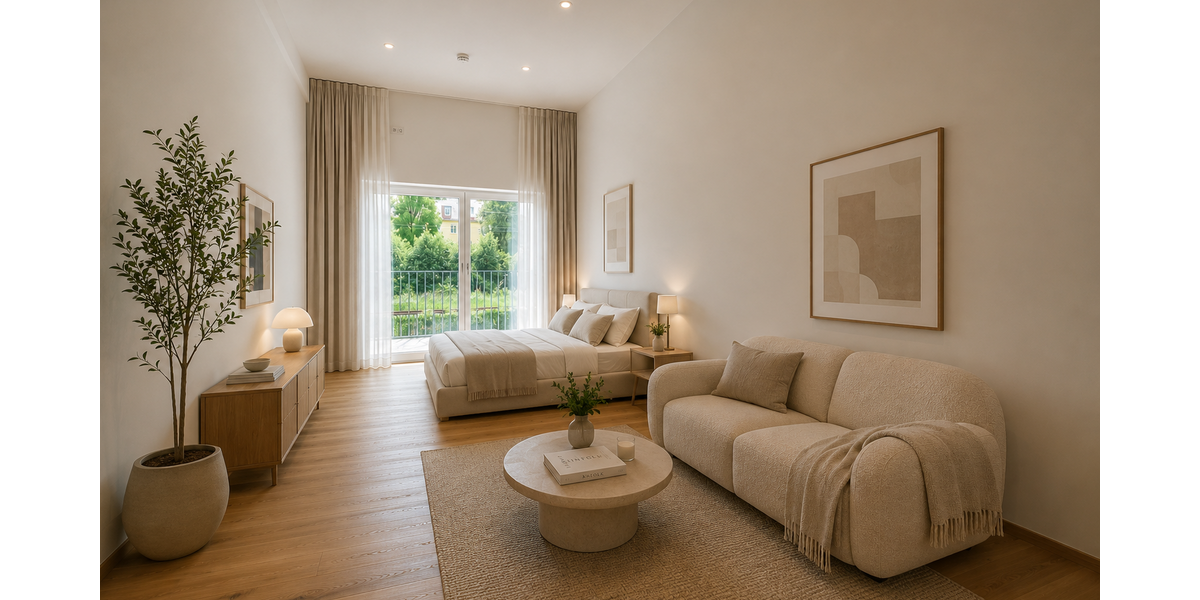 Etagenwohnung München Aubing-Süd - 1 Zimmer, 31 m&sup2;, 990&euro; | Angebot:26955738